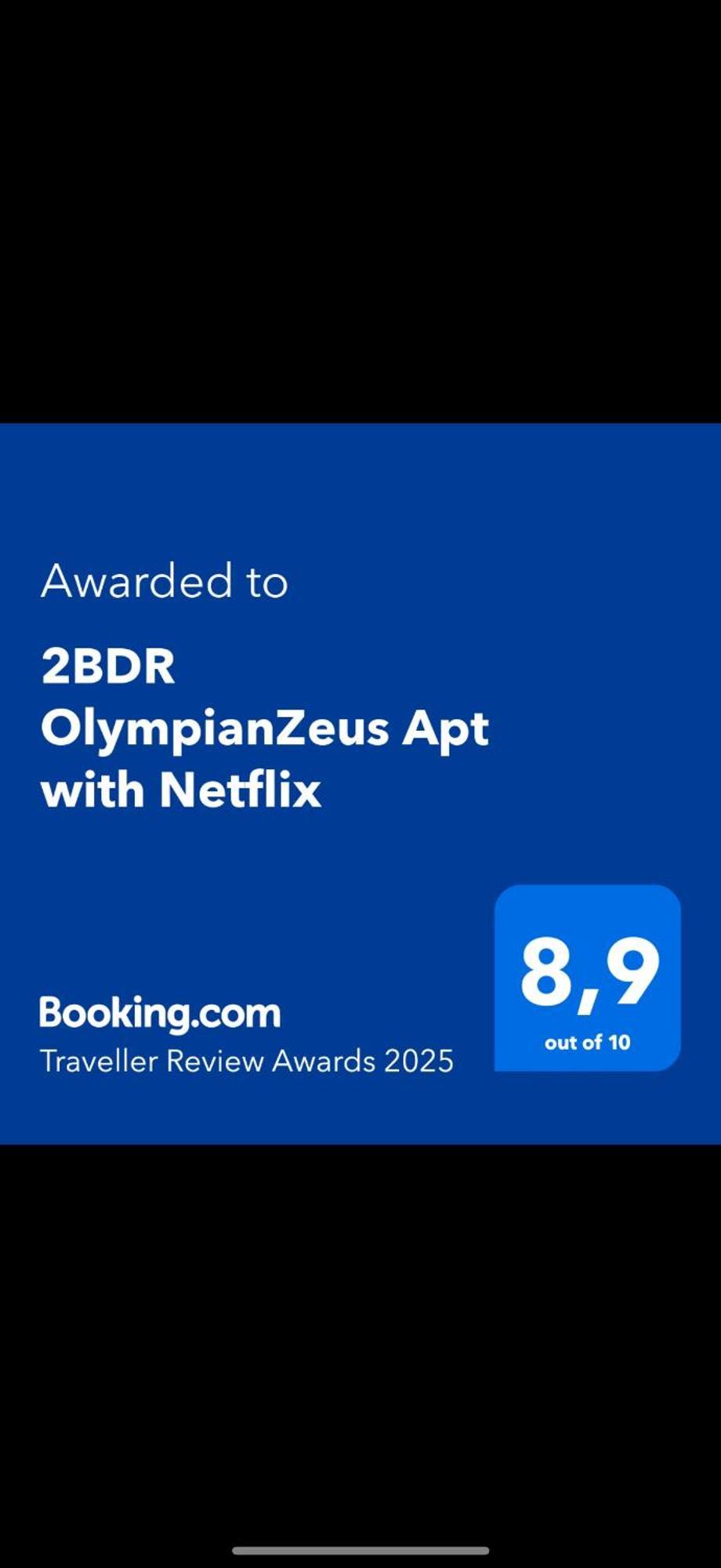 2Bdr Olympianzeus Apt With Netflix Ateny Zewnętrze zdjęcie